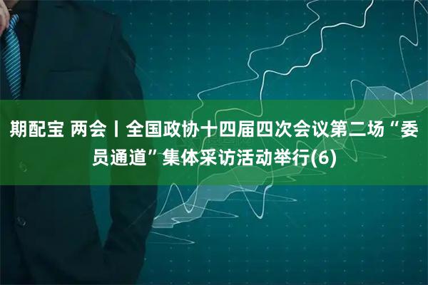 期配宝 两会丨全国政协十四届四次会议第二场“委员通道”集体采访活动举行(6)