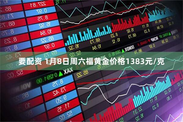 要配资 1月8日周六福黄金价格1383元/克