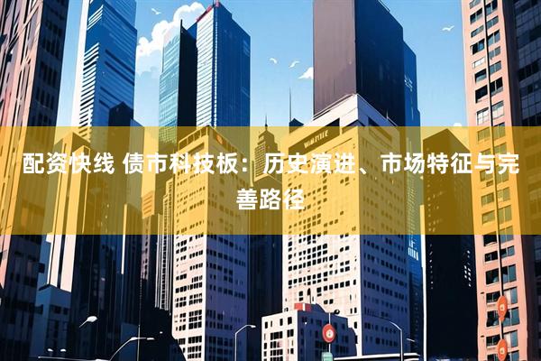配资快线 债市科技板：历史演进、市场特征与完善路径