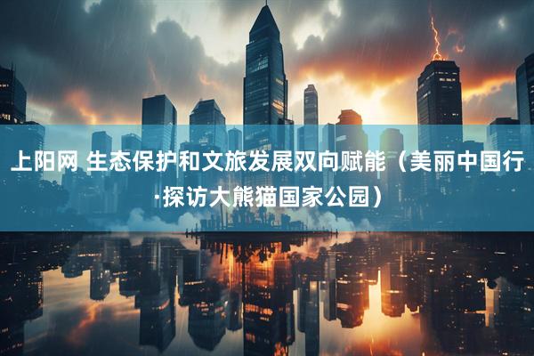 上阳网 生态保护和文旅发展双向赋能（美丽中国行·探访大熊猫国家公园）