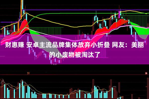 财惠赚 安卓主流品牌集体放弃小折叠 网友：美丽的小废物被淘汰了